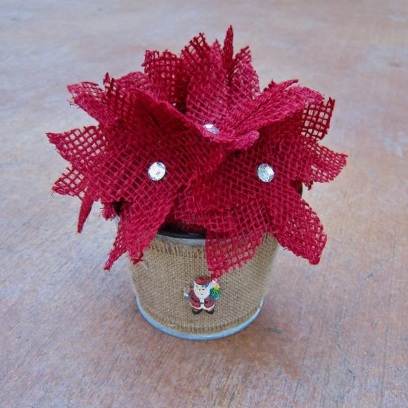 DIY Burlap Flowers