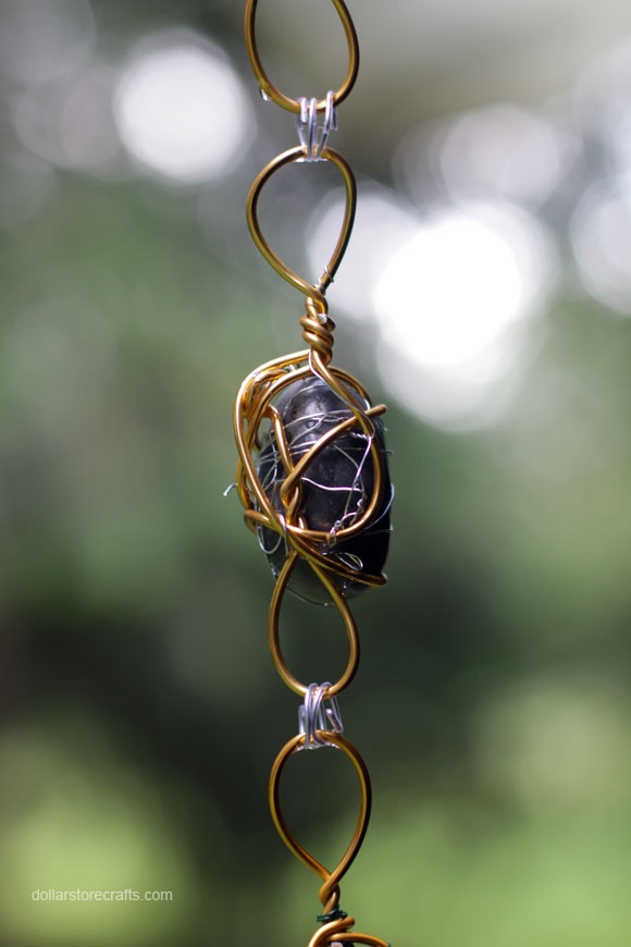 DIY rain chain