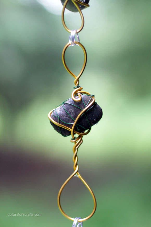 link in a rain chain