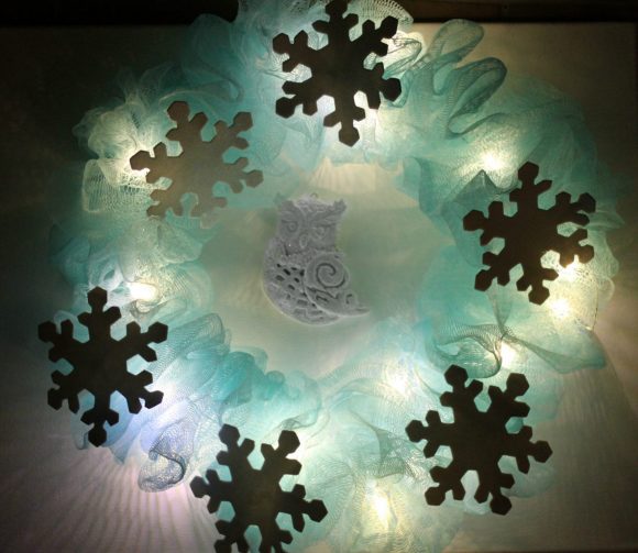 frozen wreath