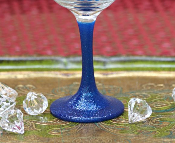 glitter glass paint
