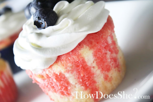 July 4th cupcakes