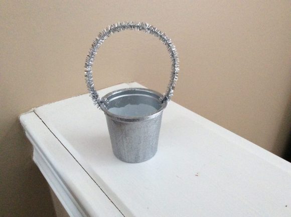 bucket of snow