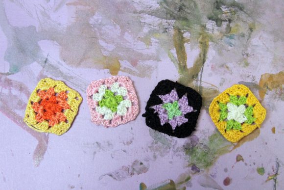 mini granny squares
