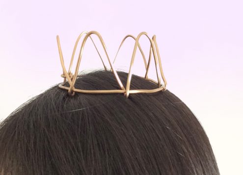 DIY Mini Wire Crown