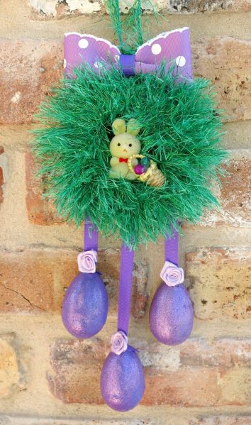 mini wreath craft
