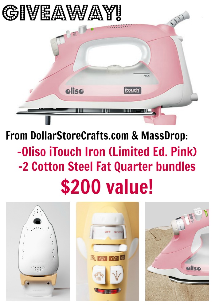 Oliso iTouch iron giveaway 