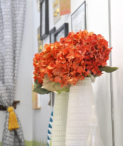painted flowers