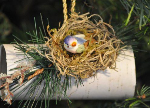 yule log ornament